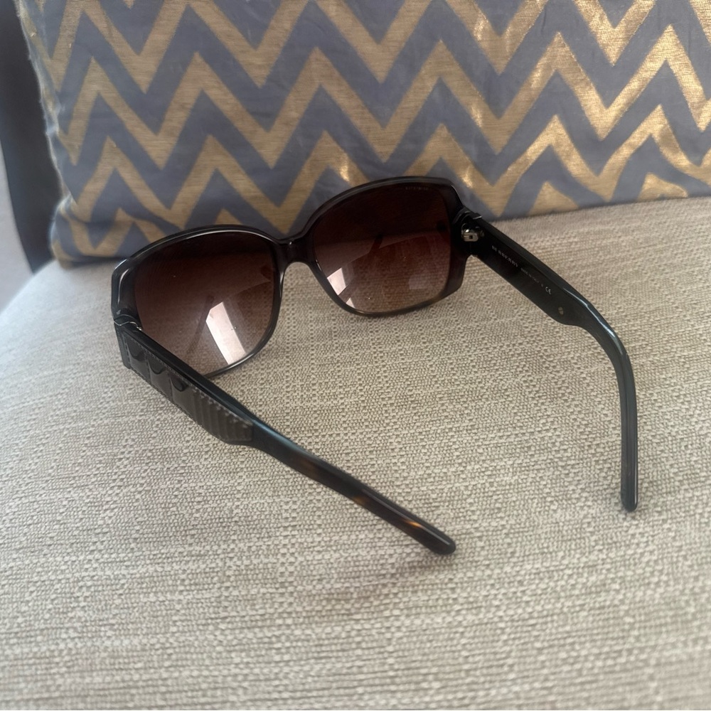 Burberry Dark Brown Gradient Women's Sunglasses